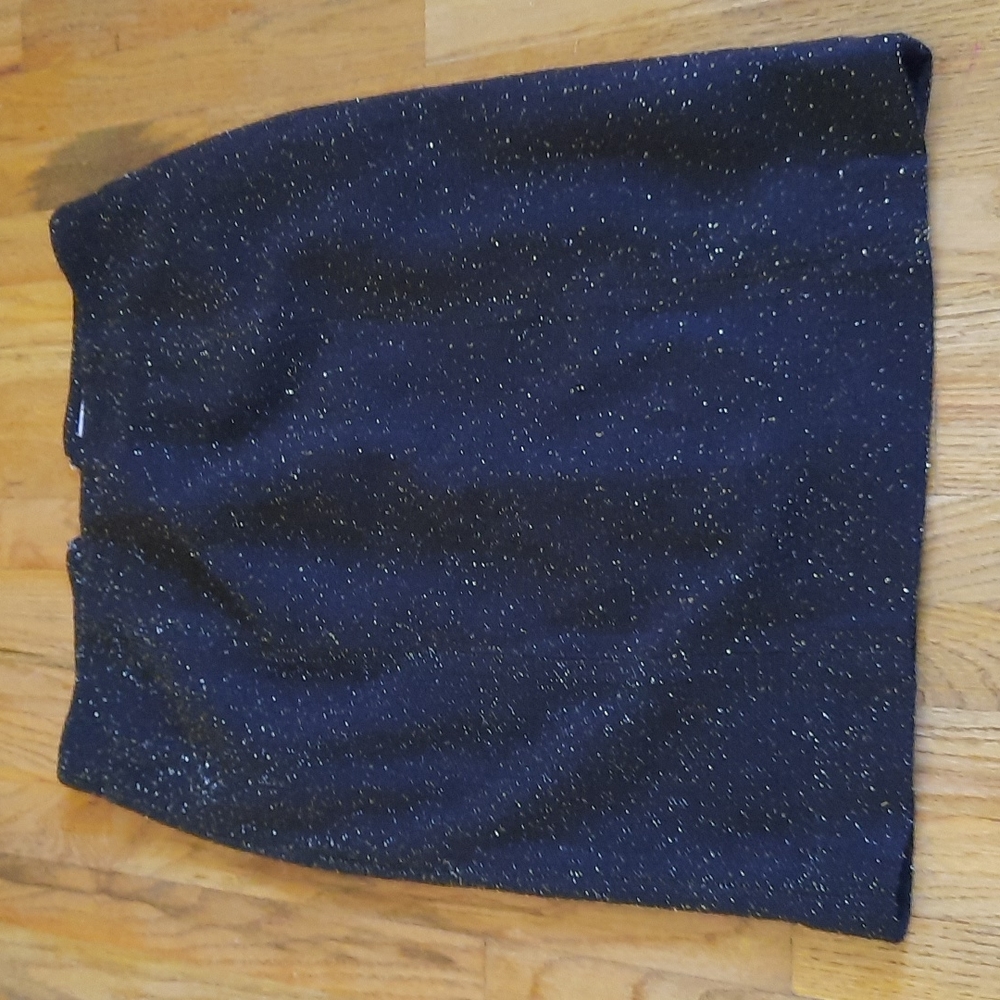 Downeast Black Tweed pencil skirt size 6